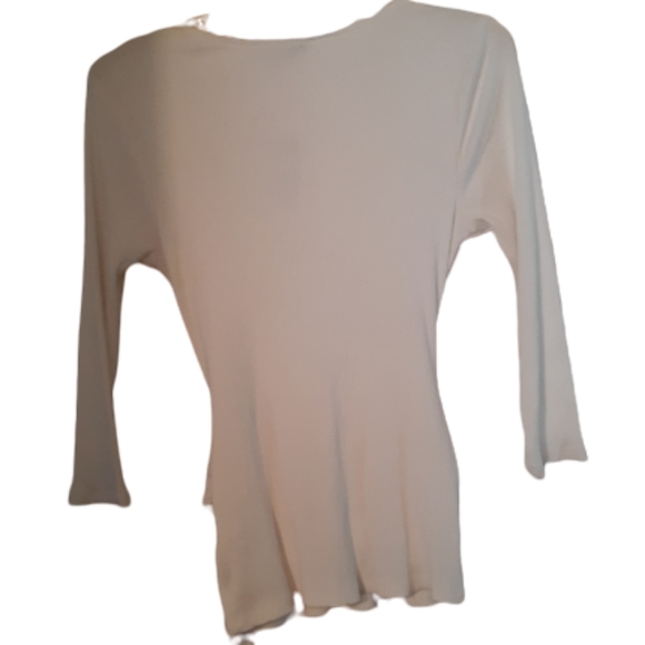 NWT Express One Eleven Ribbed Wrap Top - Picture 6 of 7